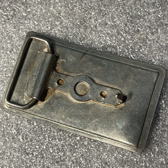 Longhorn BULL belt buckle WESTERN rancher RODEO cowboy Texas Steer UT Austin - Picture 5 of 6